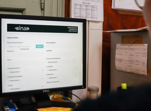 Formulario de postulación a las becas