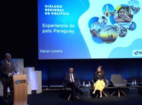 Viceministro Lovera en Foro Internacional del BID