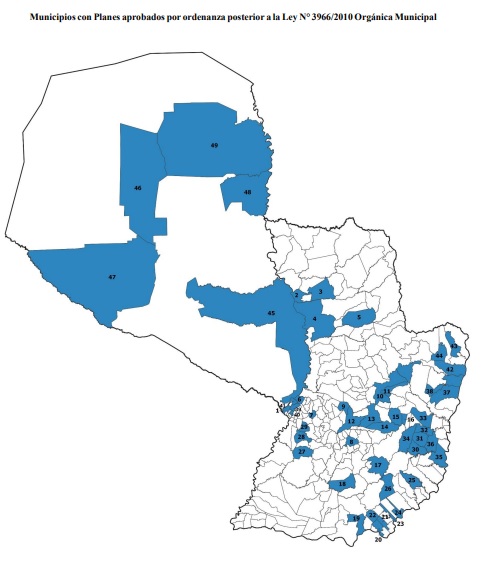 Municipios con POUT