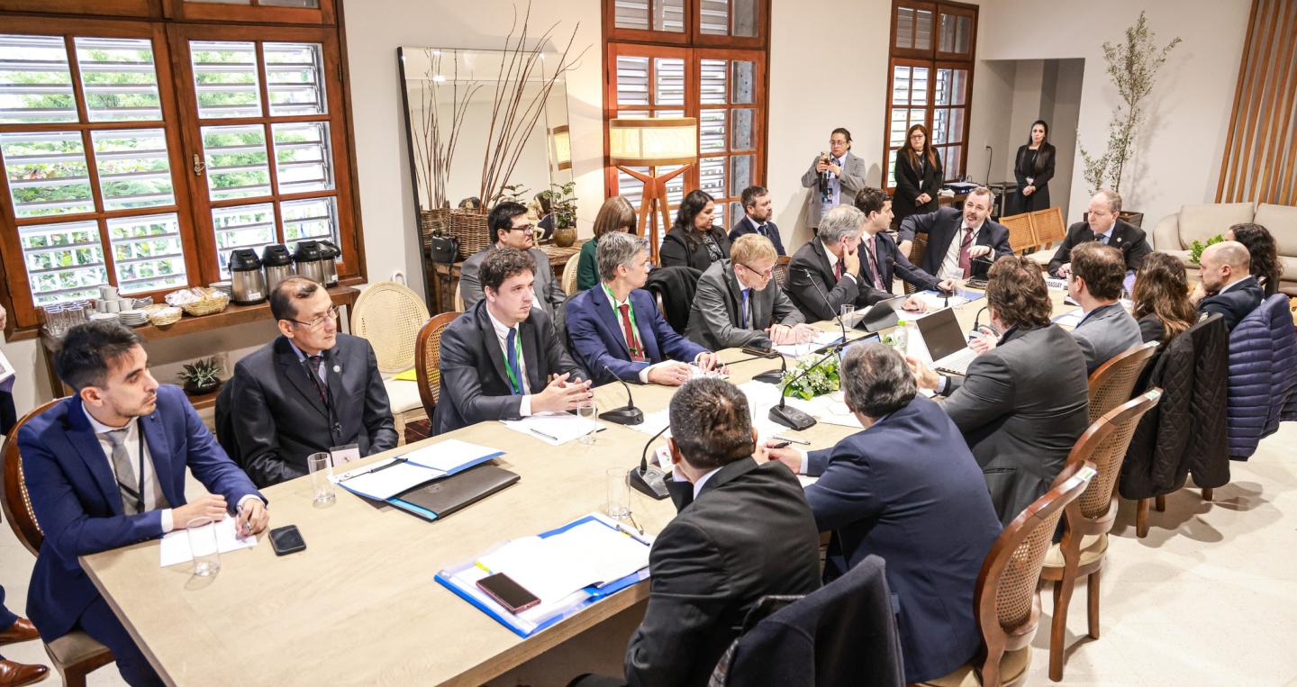 REUNIÓN DE MINISTROS DE ECONOMÍA