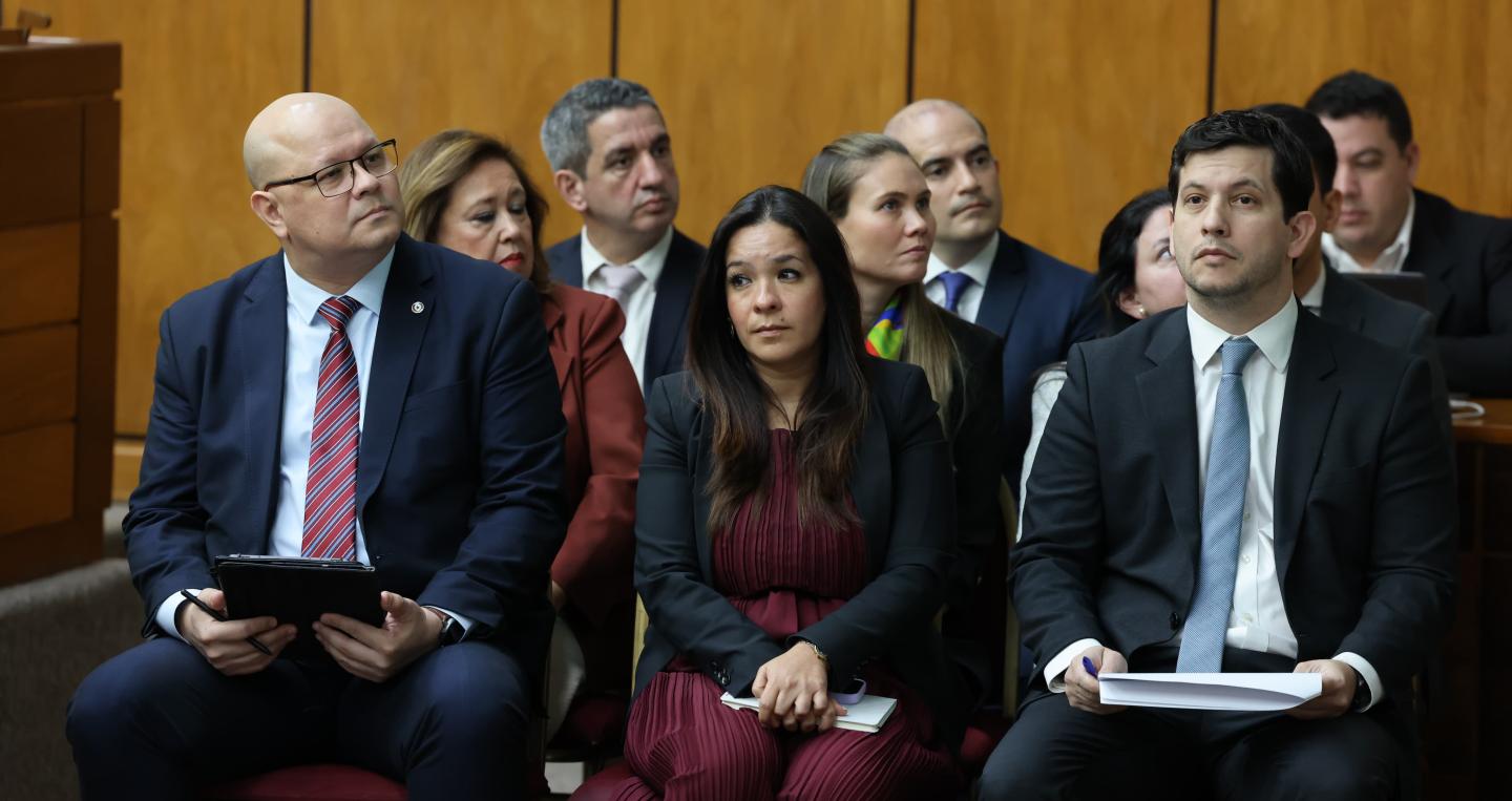 Viceministros en la presentación del PGN 2025 ante la Bicameral
