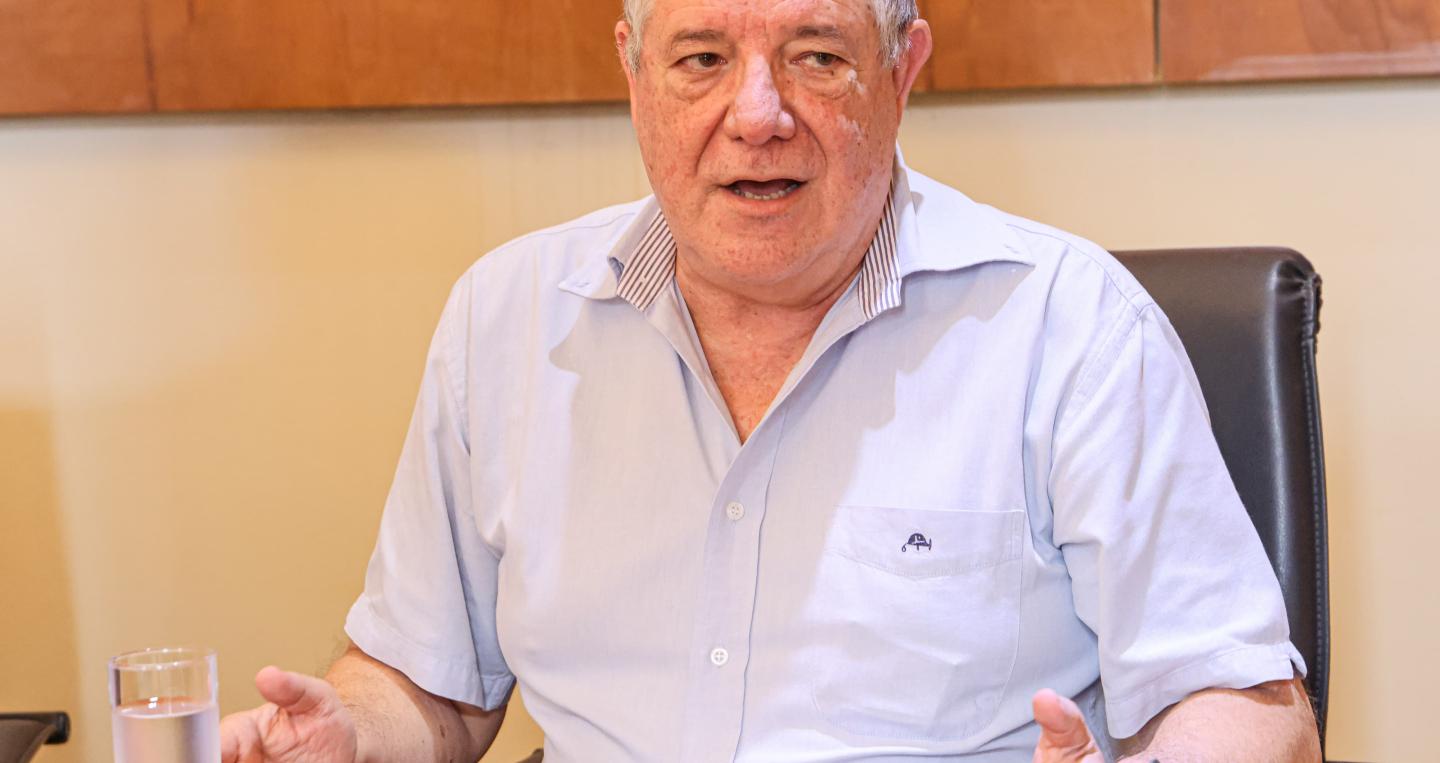 Héctor Cristaldo, presidente de la UGP