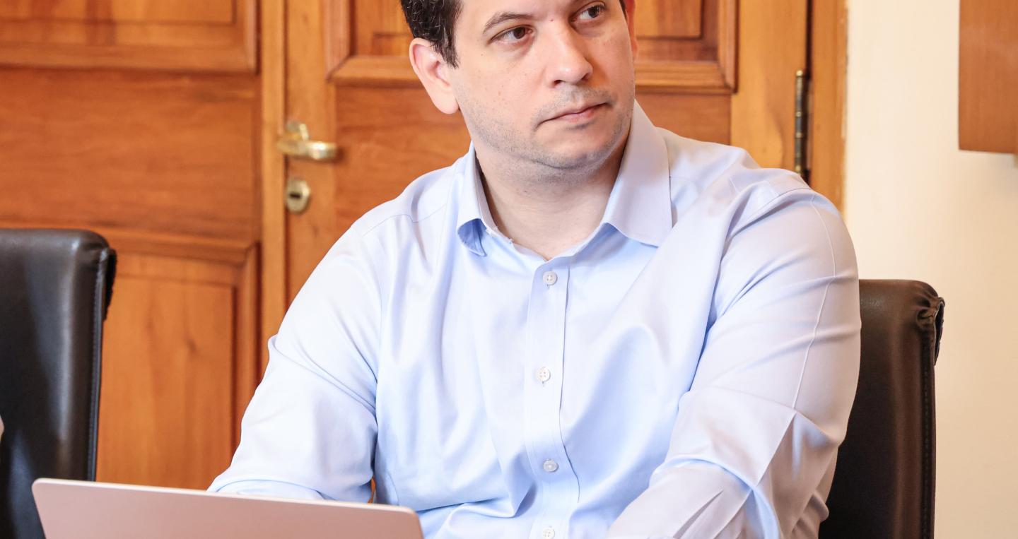 Viceministro de Economía, Javier Charotti