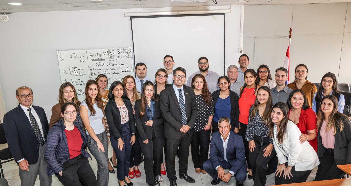 participantes en capacitación del BM