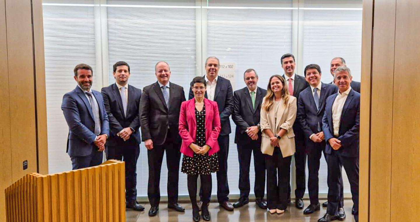 Reunión con empresarios Itau Brasil