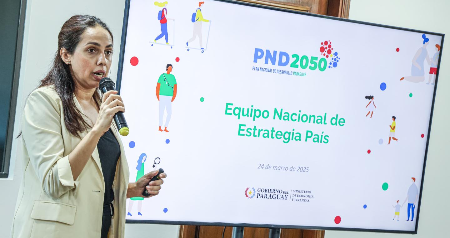 Coordinadora del PND 2050, Natalia Rodríguez
