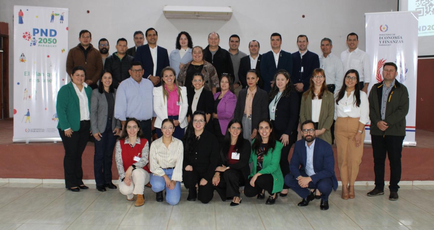 Participantes taller PND 2050 en Curuguaty