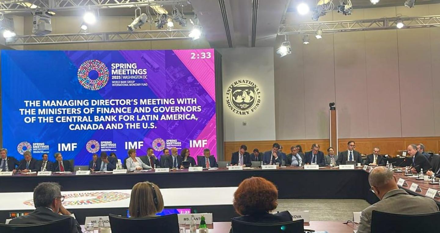 Reunión del BM y FMI