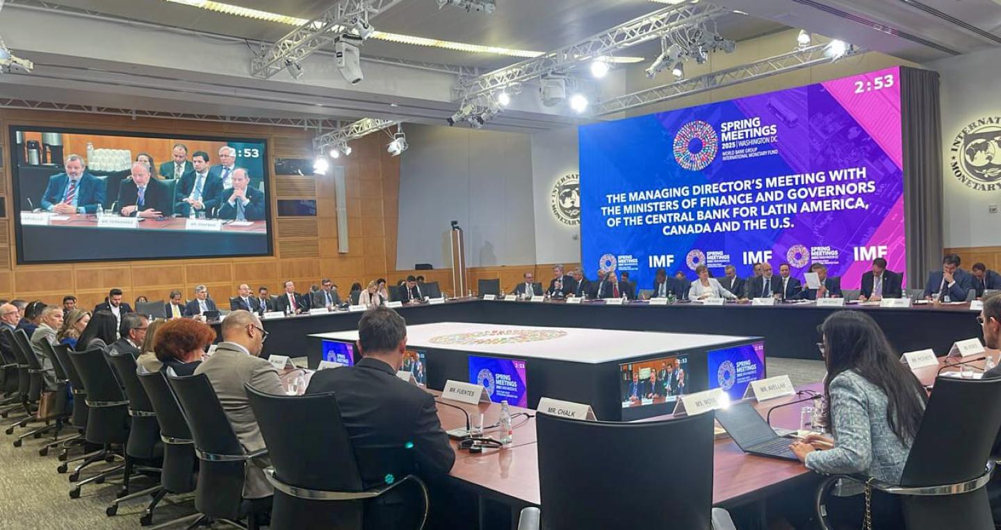 Reunión del BM y FMI