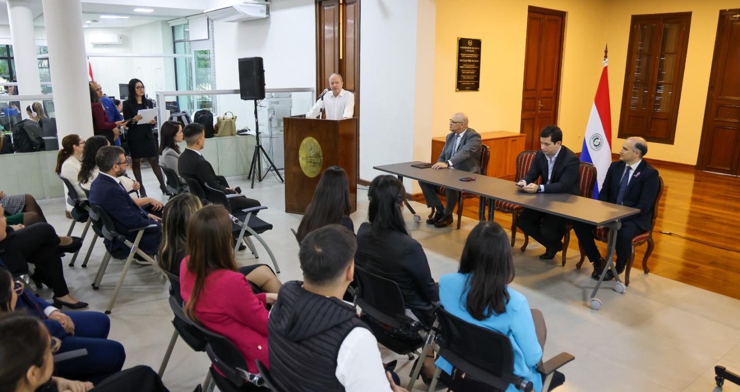 Acto de nombramiento de funcionarios del VEP