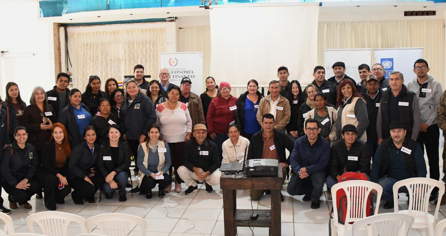 Participantes del taller POUT Horqueta 