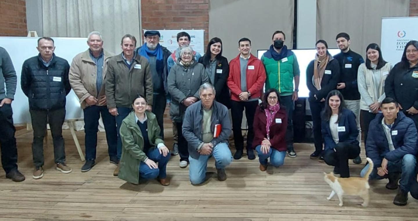 Participantes del Taller POUT en Hohenau