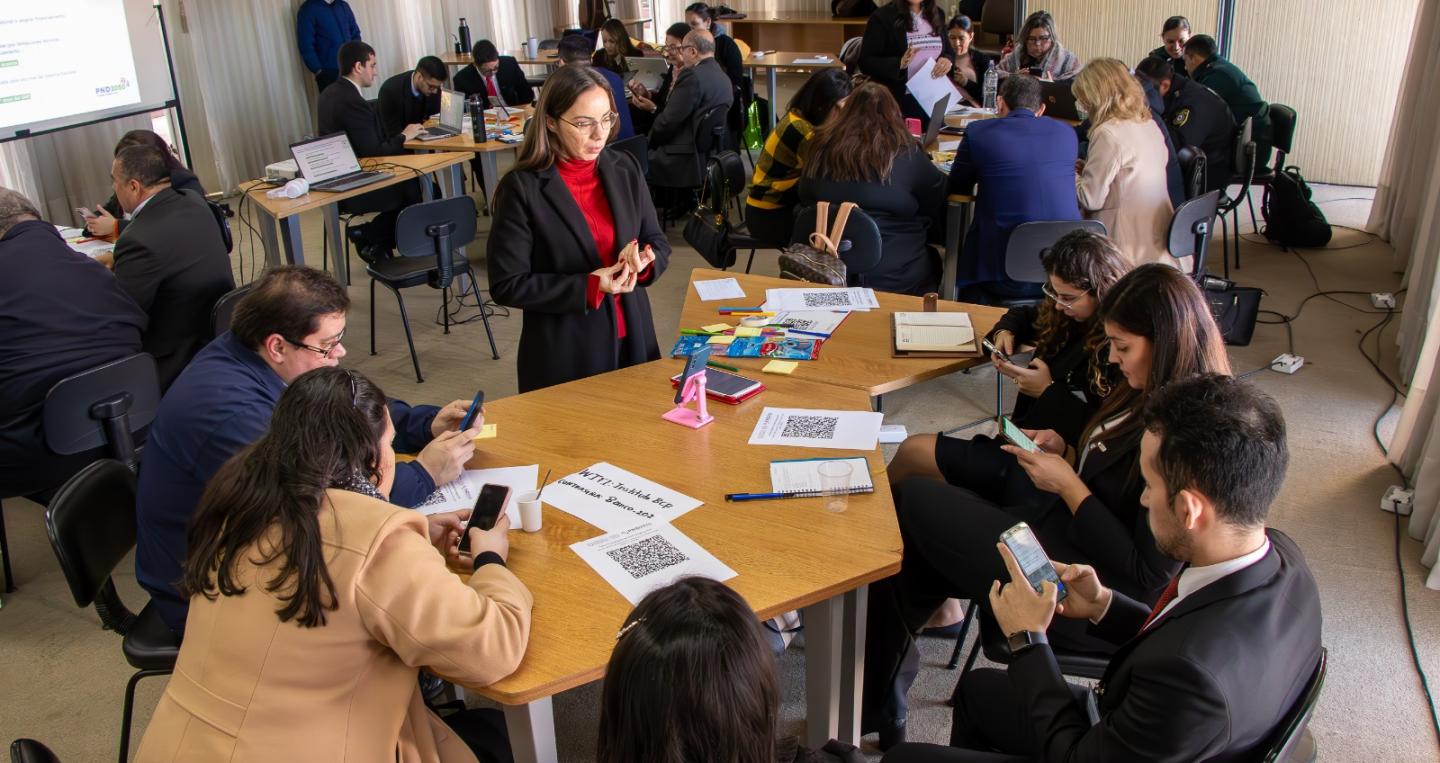 Participantes del taller del PND en el BCP