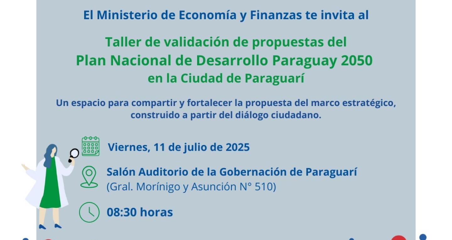 Flyer PND 2050 Paraguari