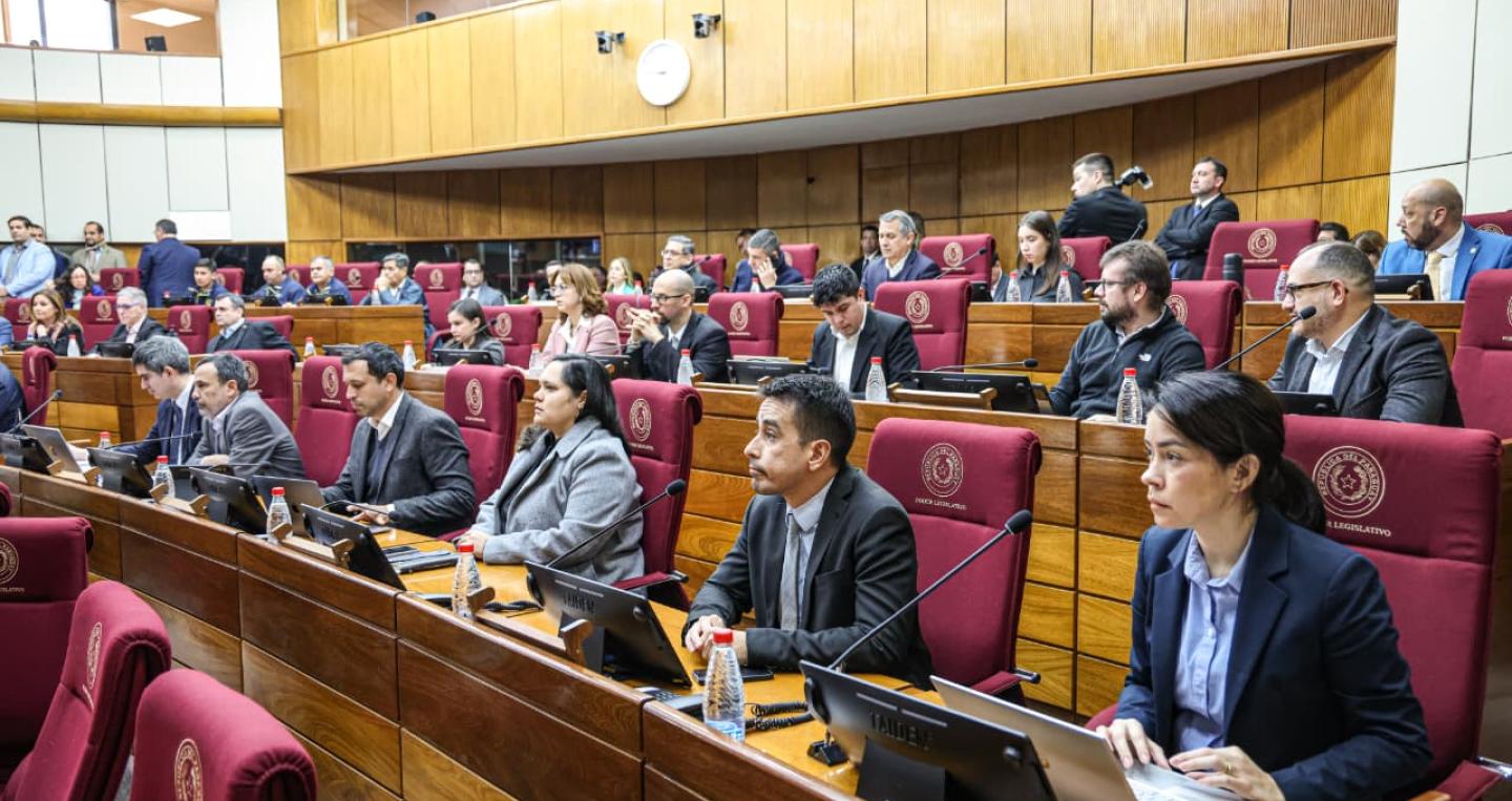 Viceministro Felipe González y equipo ténico del MEF en el Congreso 