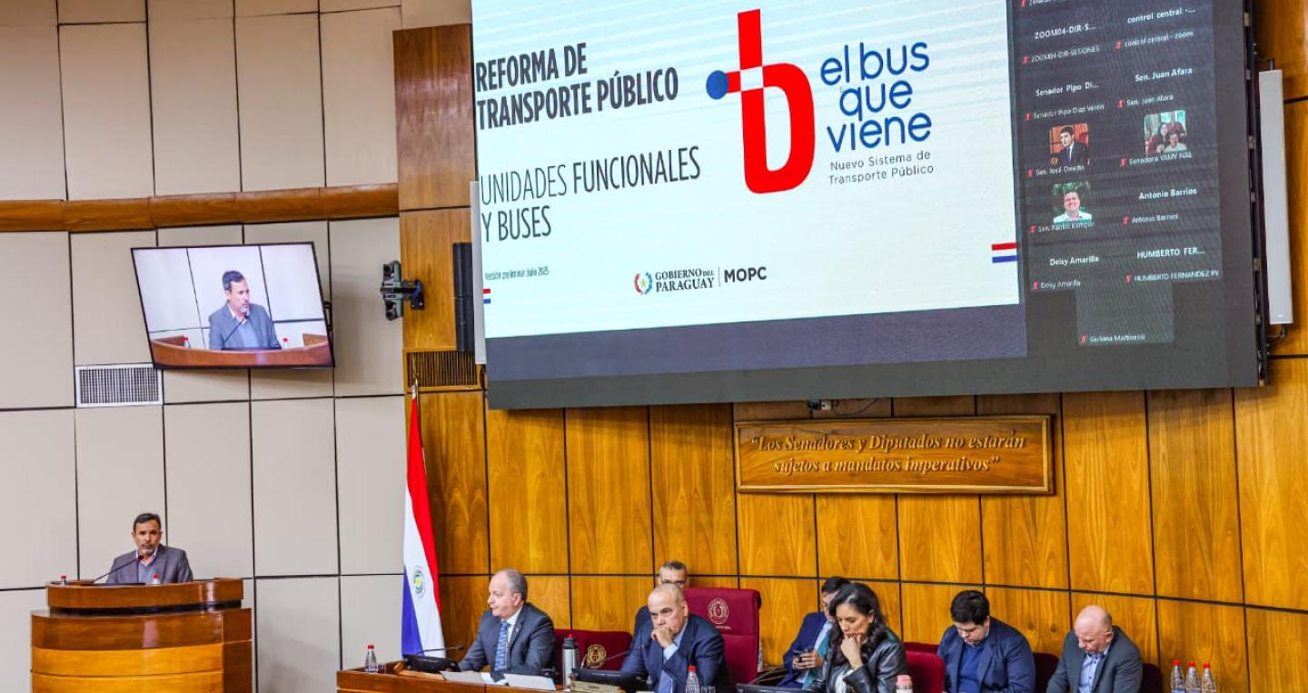 Ministro Carlos Fernández en el Congreso 