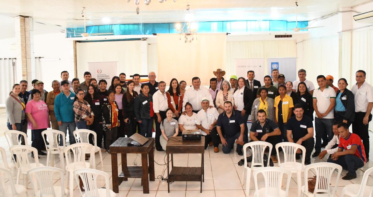 participantes del taller POUT Horqueta 