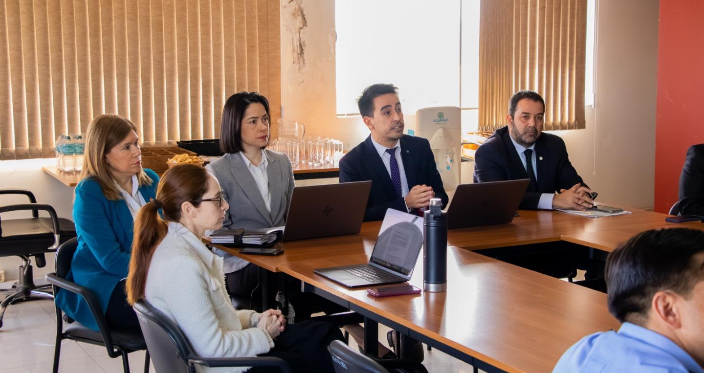 Autoridades en socialización Caja Fiscal Policías 