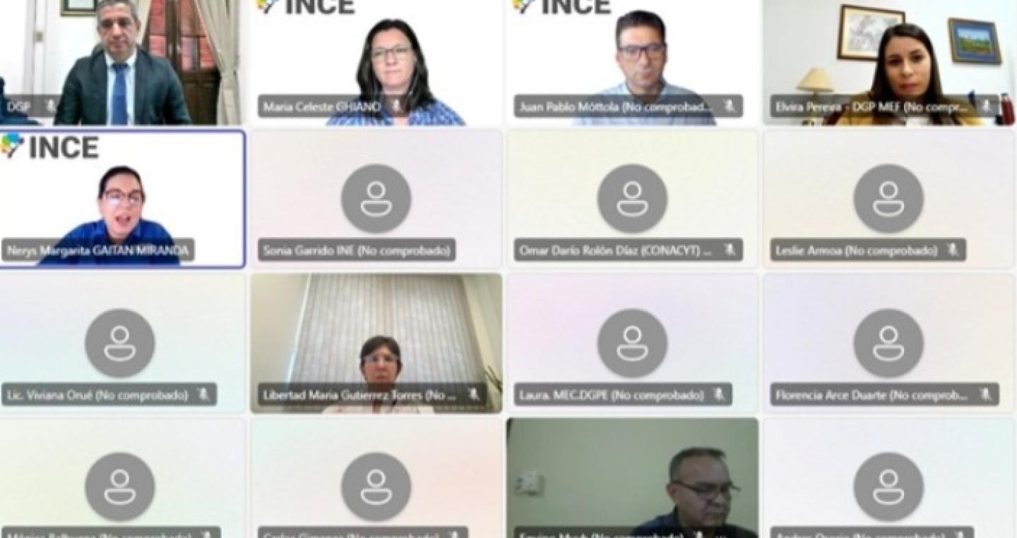 lanzamiento oficial de la segunda medición del Índice de Capacidades Nacionales de Evaluación (INCE,