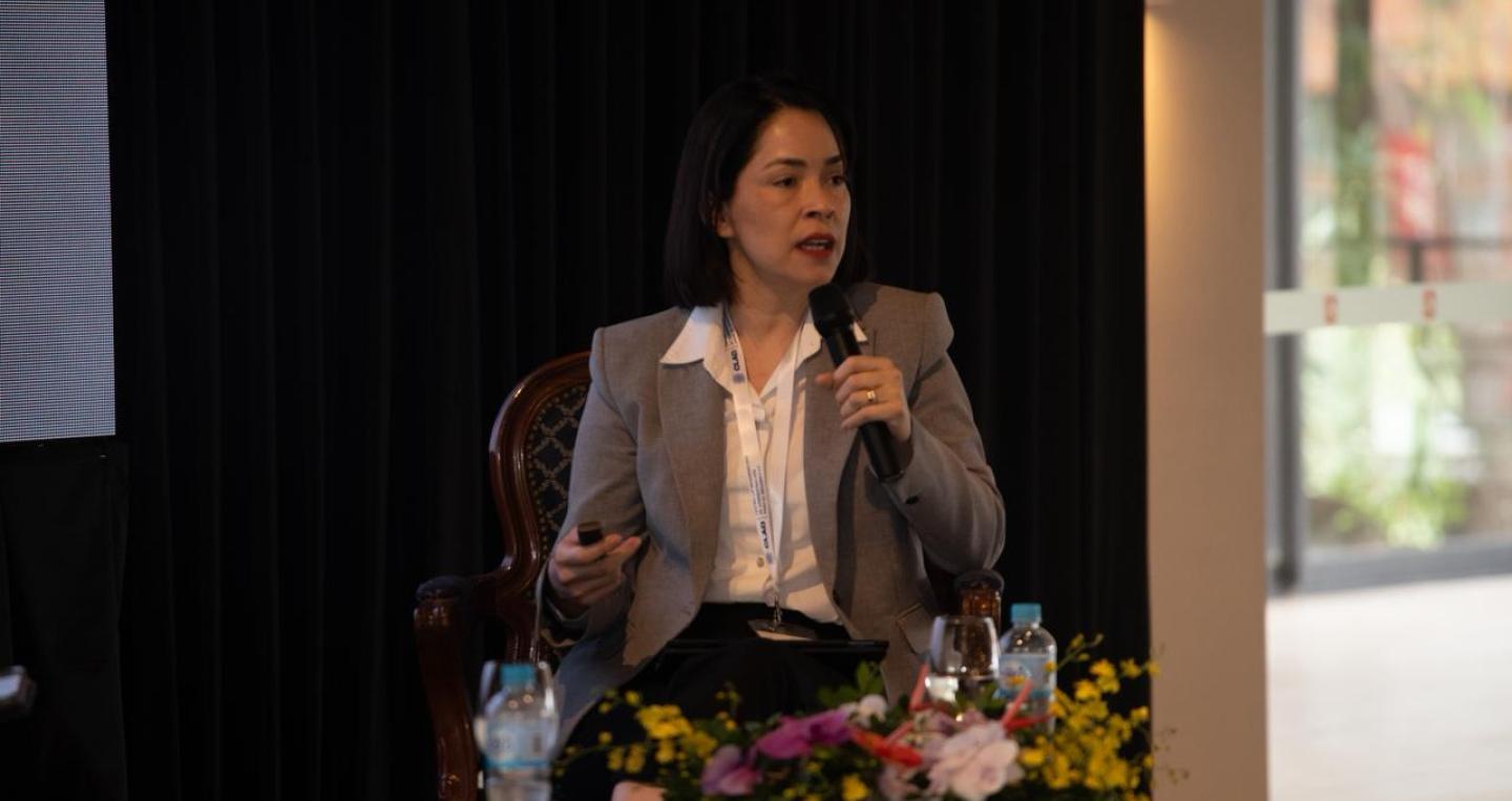 Liz Coronel, gerente de Desarrollo Económico 