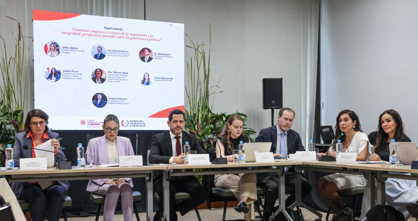 Andrea Picaso en OCDE 