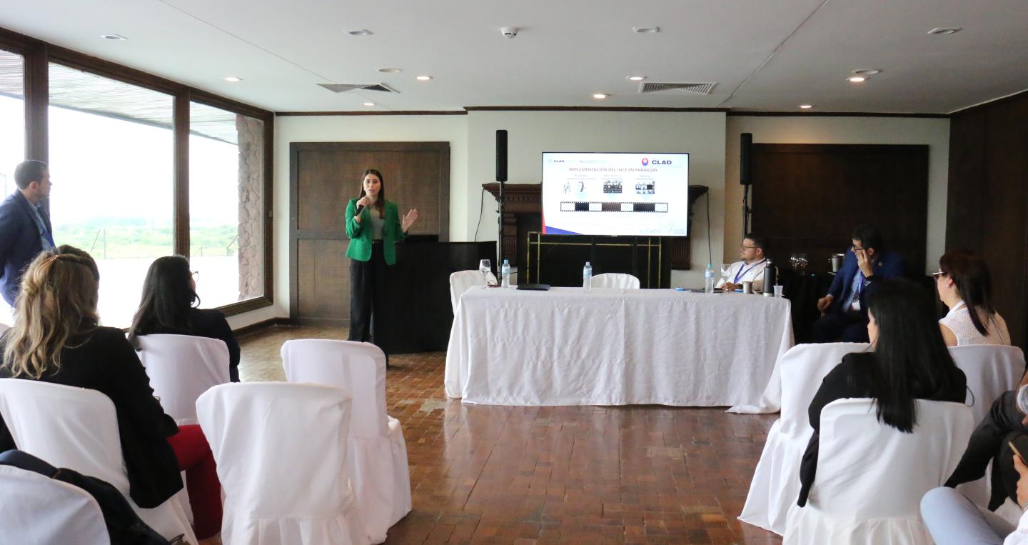 exponen sobre “INCE: una herramienta para el fortalecimiento de los sistemas nacionales de evaluación, Experiencia Paraguaya”
