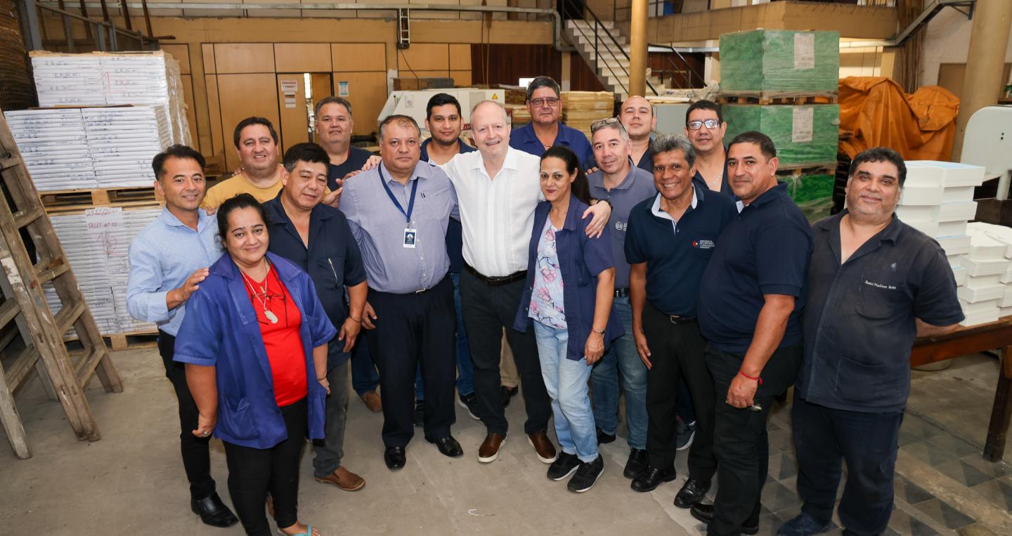 Recorrido del ministro 2025