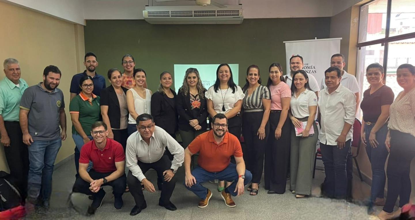 Participantes de capacitación municipal