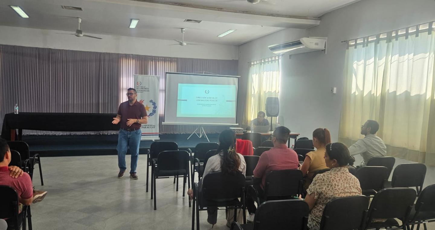 Participantes de técnicos municipales de Ñeembucú