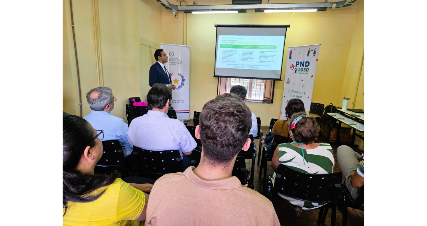 la socialización territorial del Plan Nacional de Desarrollo Paraguay 2050 (PND 2050) 