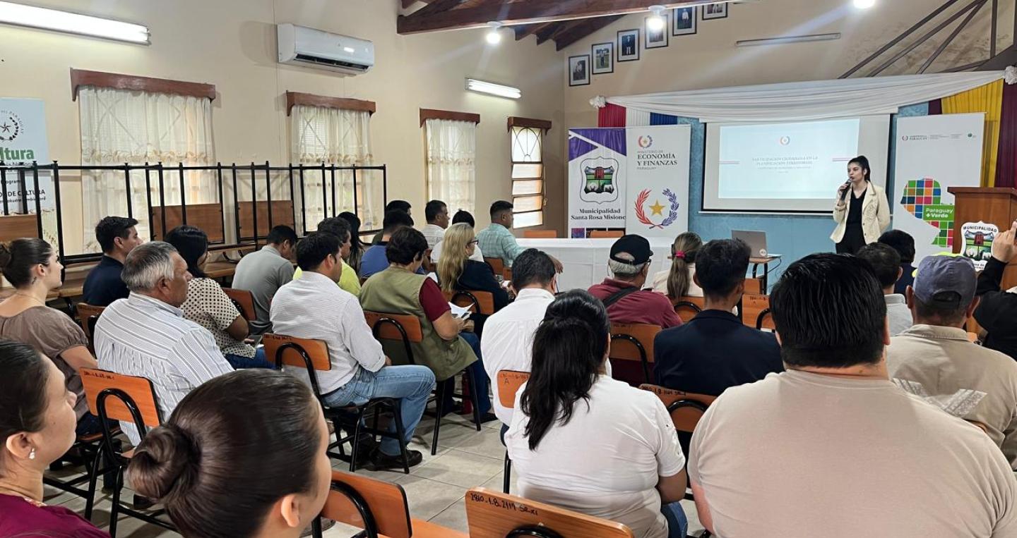 Capacitación en Santa Rosa