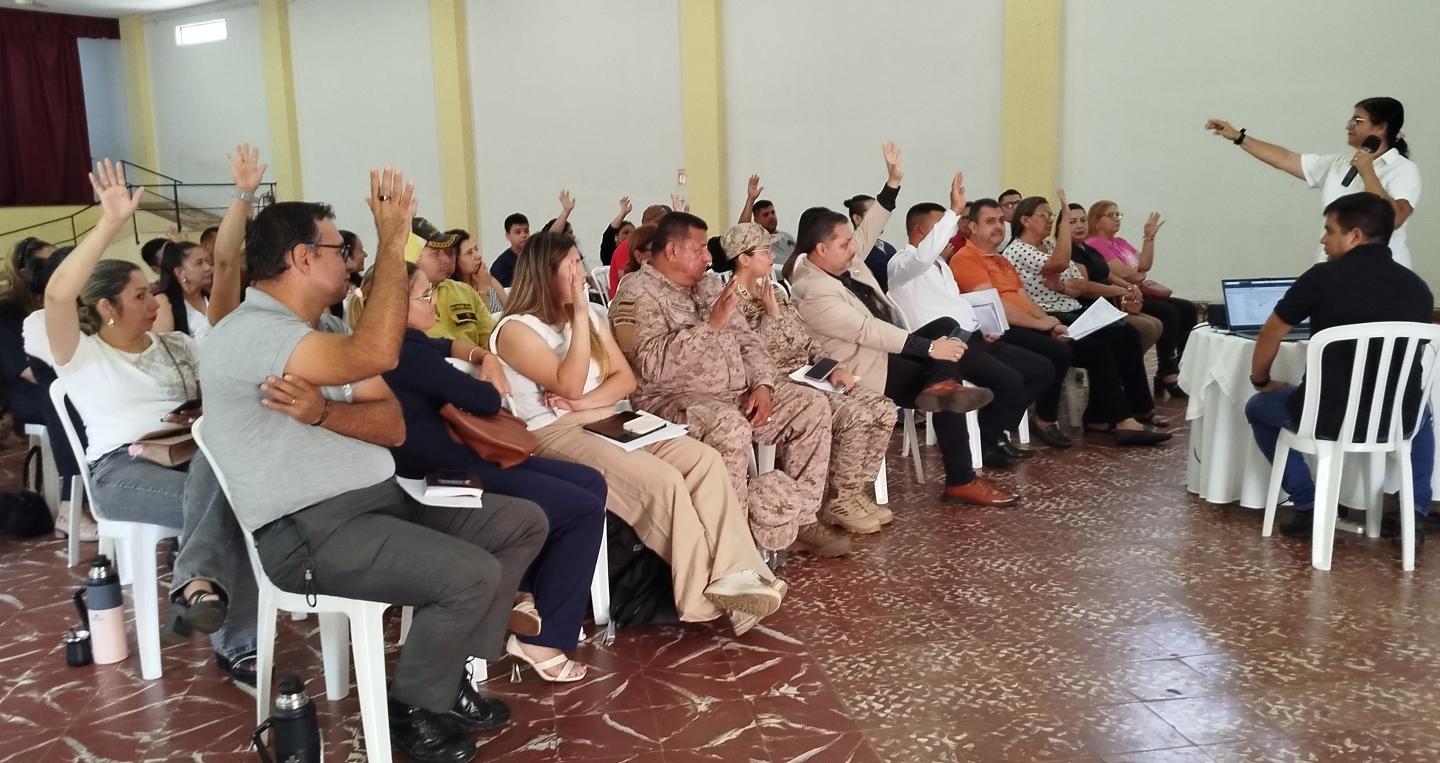 Participantes en elaboración de POUT