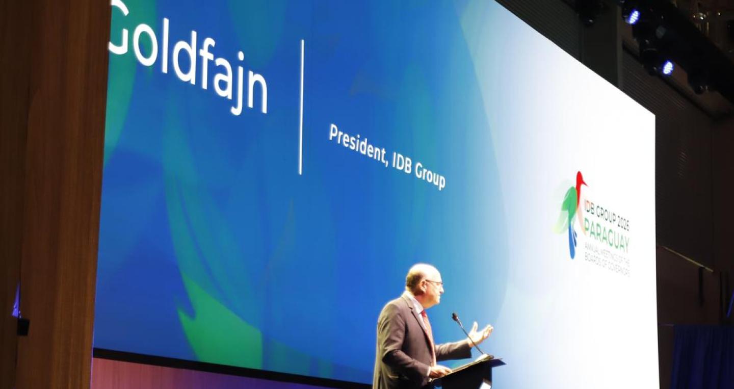 Ilan Goldfanj  - Asamblea del BID 