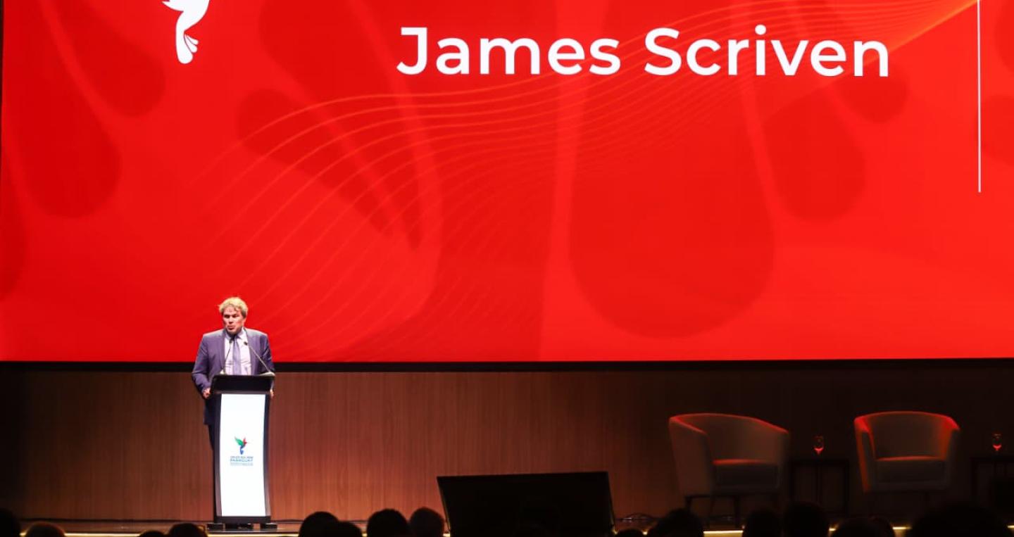 James Scriven en Foro del BID 