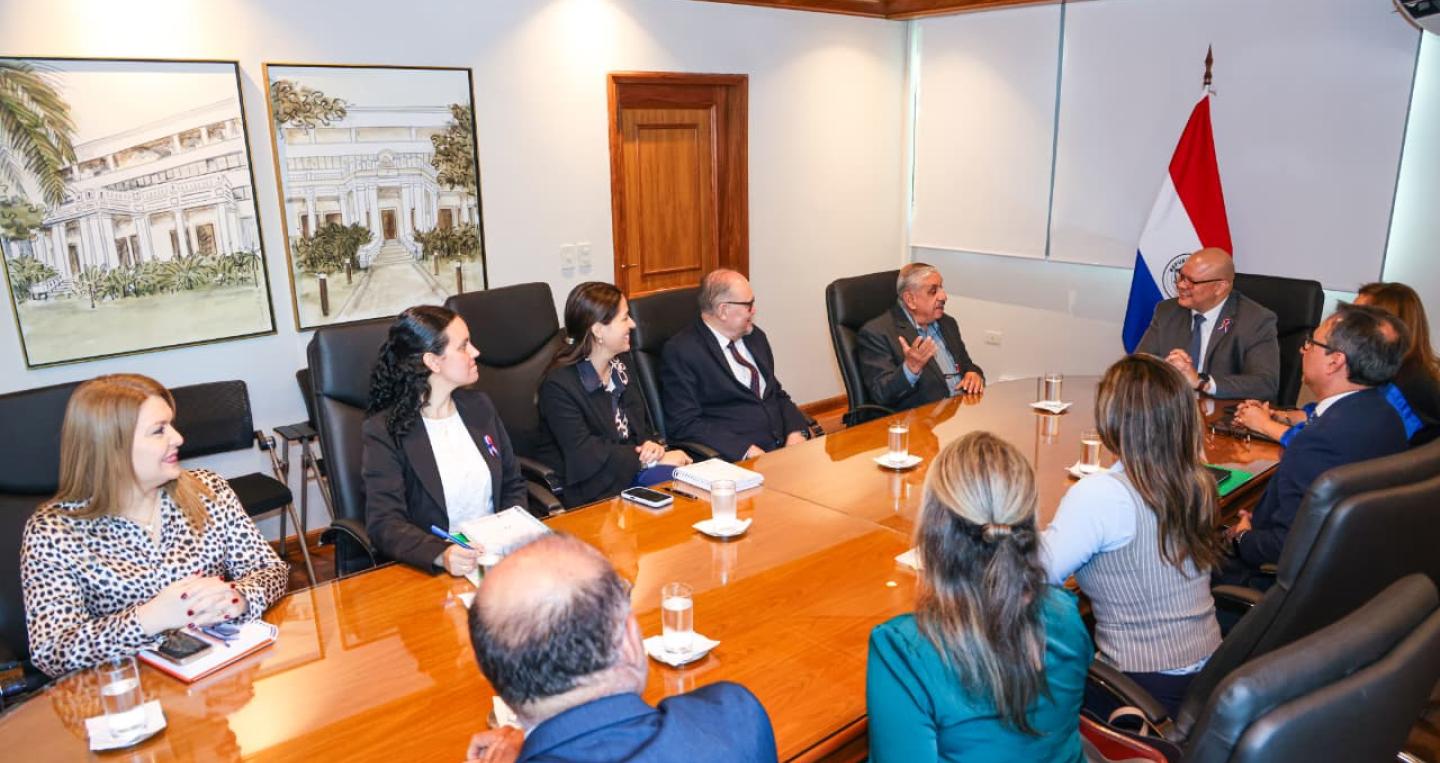 Reunión de Lovera con Fretes
