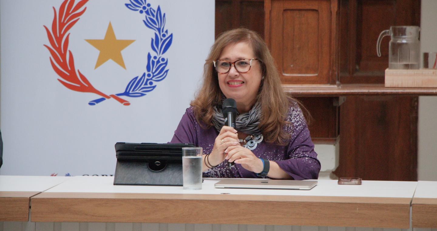 Viceministra Teodora Recalde