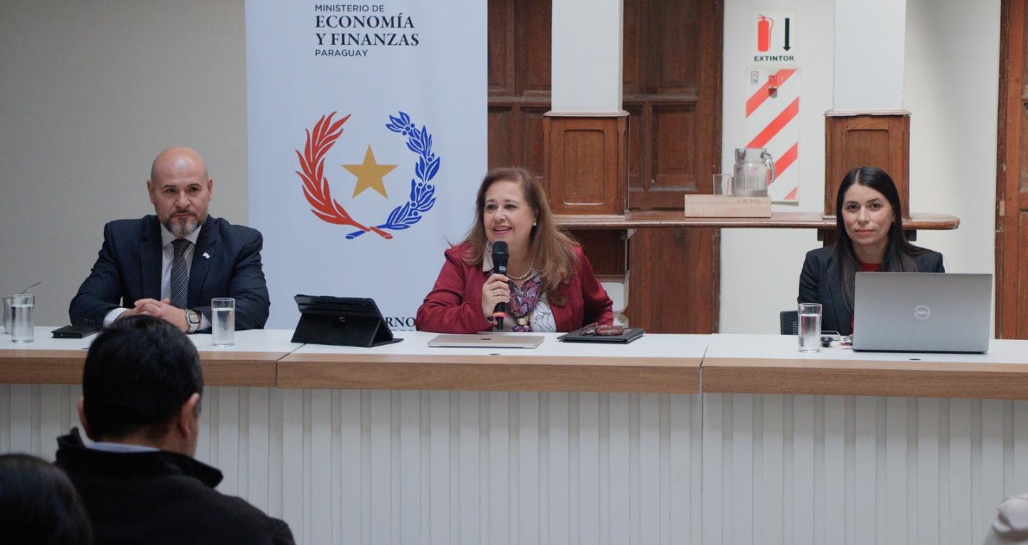 Viceministra de Administración Financiera, Teodora Recalde