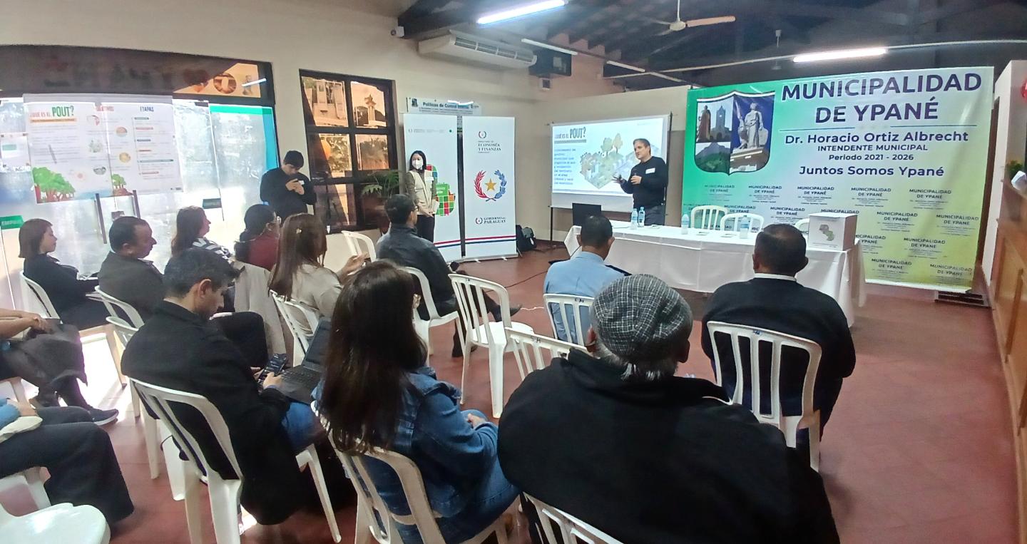 Capacitación sobre Ordenamiento Territorial