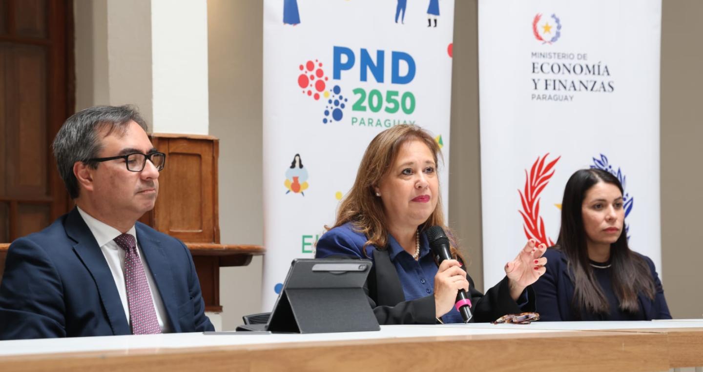 Viceministra Teodora Recalde