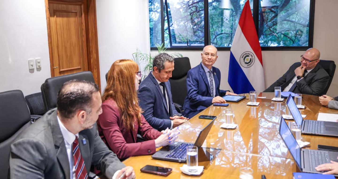 Reunión del MEF con PNUD