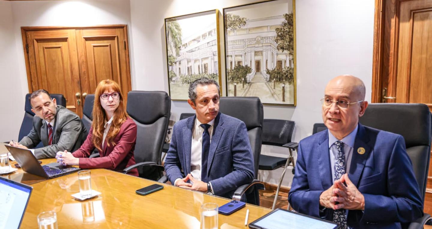 Reunión del MEF con PNUD