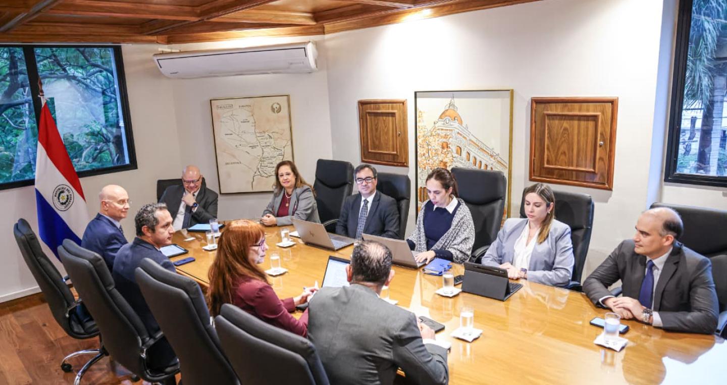 Reunión del MEF con PNUD