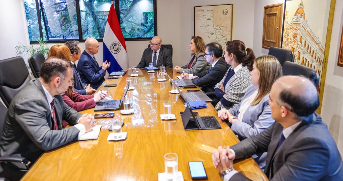 Reunión del MEF con PNUD