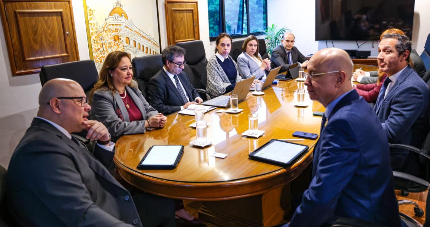 Reunión del MEF con PNUD