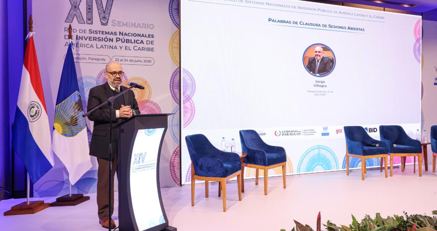 Director de Inversión Pública, Jorge Villagra