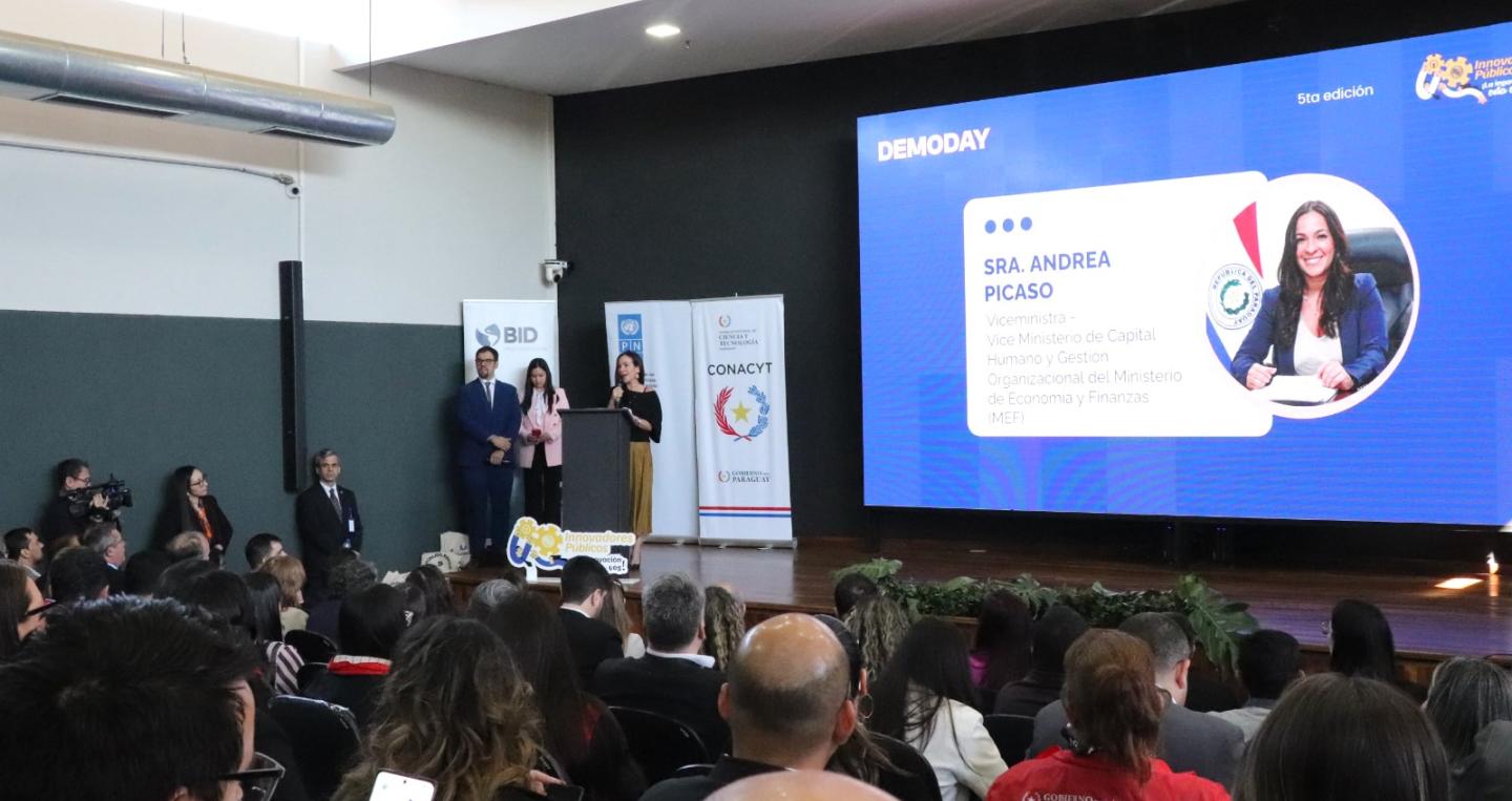DemoDay de la 5ª Edición de Innovadores Públicos.