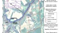 Mapa catastral comunidad mbya guarani