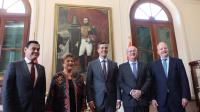 representantes del FMI y BID