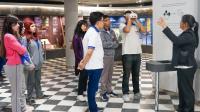 Alumnos visitando el Museo de Economía 