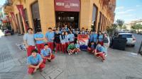 Visitantes en el museo de economía 